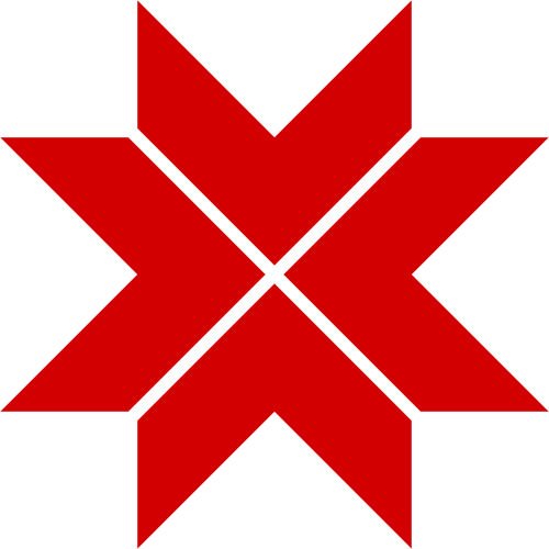 Rød solar symbol